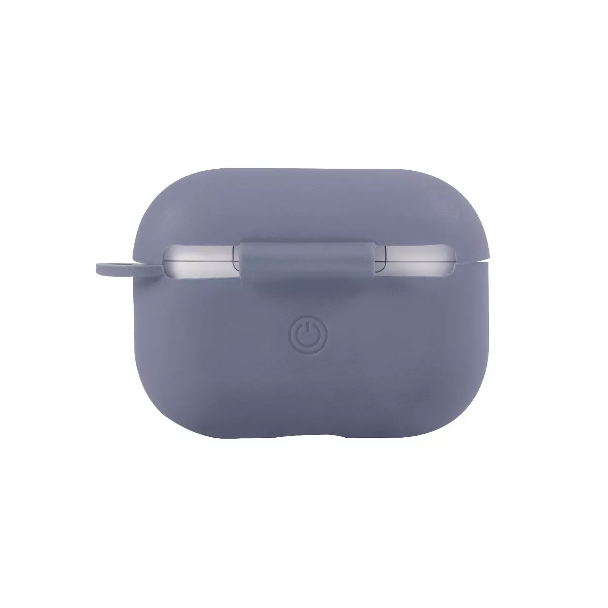 For AirPods Pro Case Silicone Protective Cover Skin with Keychain for Apple Airpod Pro 3 2019 Wireless Charging Earbuds Case, Lavender Gray by Insten