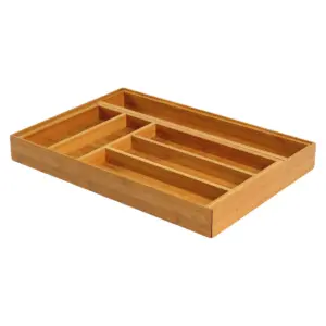 Bamboo Expandable Flatware Drawer Organizer - Threshold™