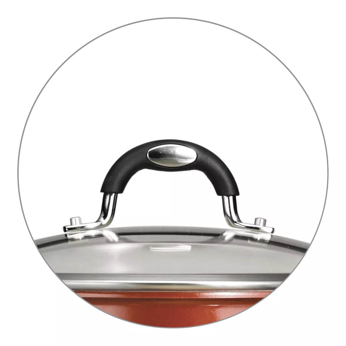 Tramontina Style Ceramica Metallic Copper 8-Piece Cookware Set