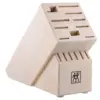ZWILLING Pro 16-slot Knife Block - Solid White