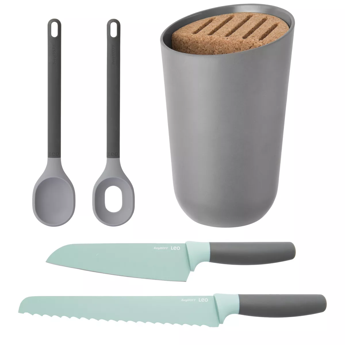 BergHOFF Leo Knife and Utensil Set with Organizer