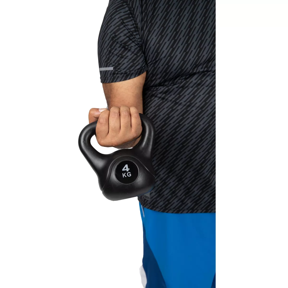 Mind Reader Kettlebell, 4 KG, Black