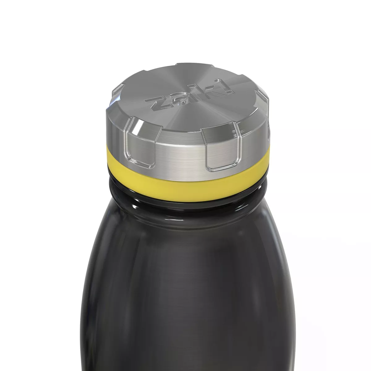 19oz Stainless Steel Ninja Chug Bottle Black - Zak Designs