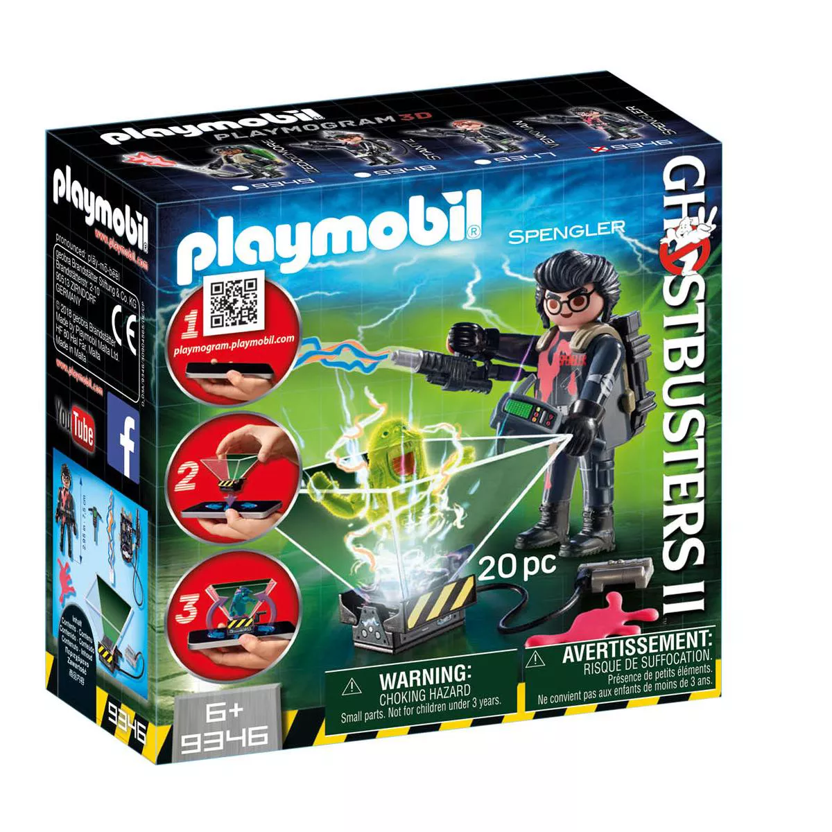 Playmobil Ghostbuster Egon Spengler Building Set