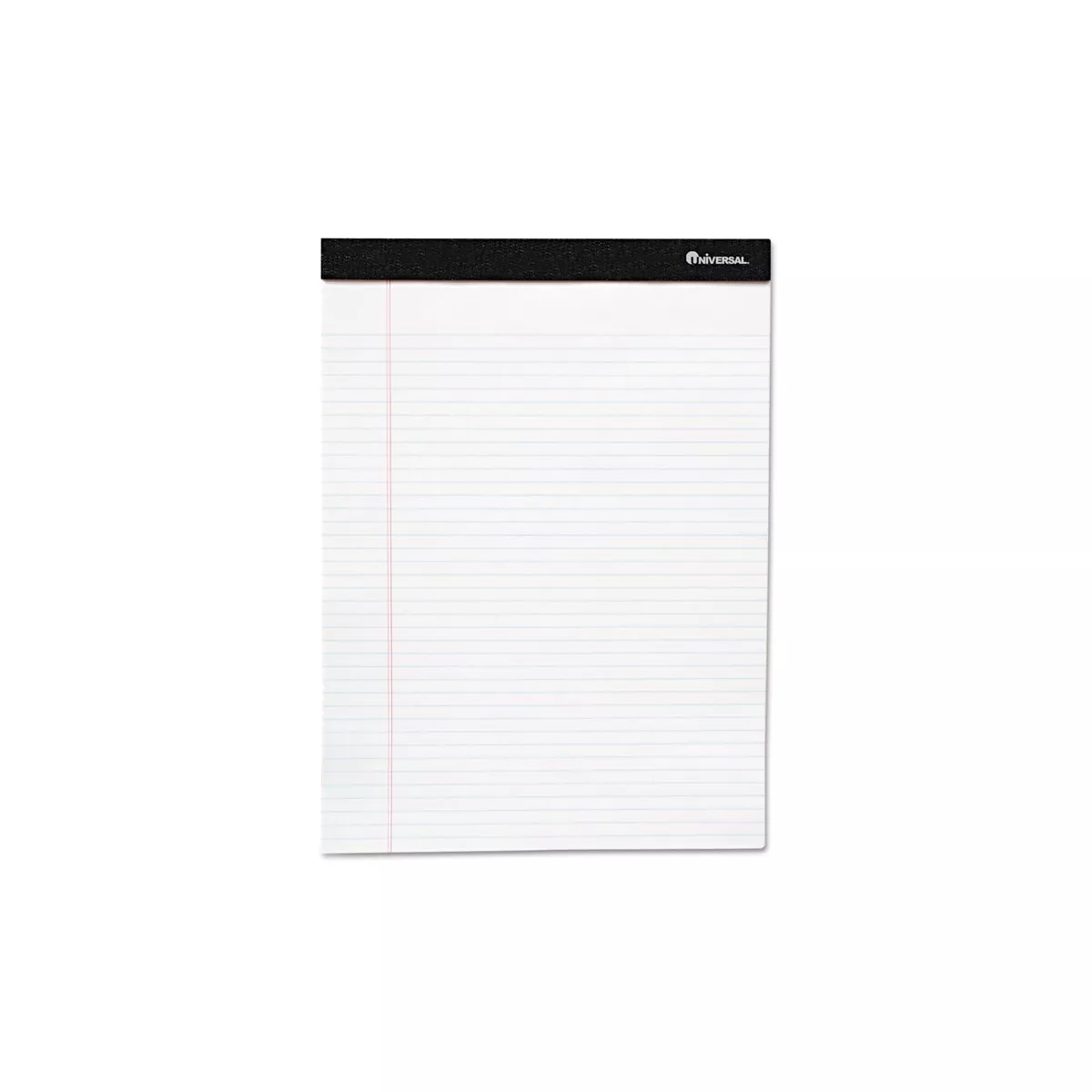 Universal Premium Ruled Writing Pads White 5 x 8 Legal Rule 50 Sheets 12 Pads 57300