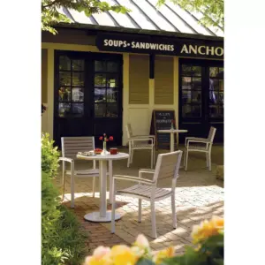 Oxford Garden Travira Bistro Set 3 Piece with 24