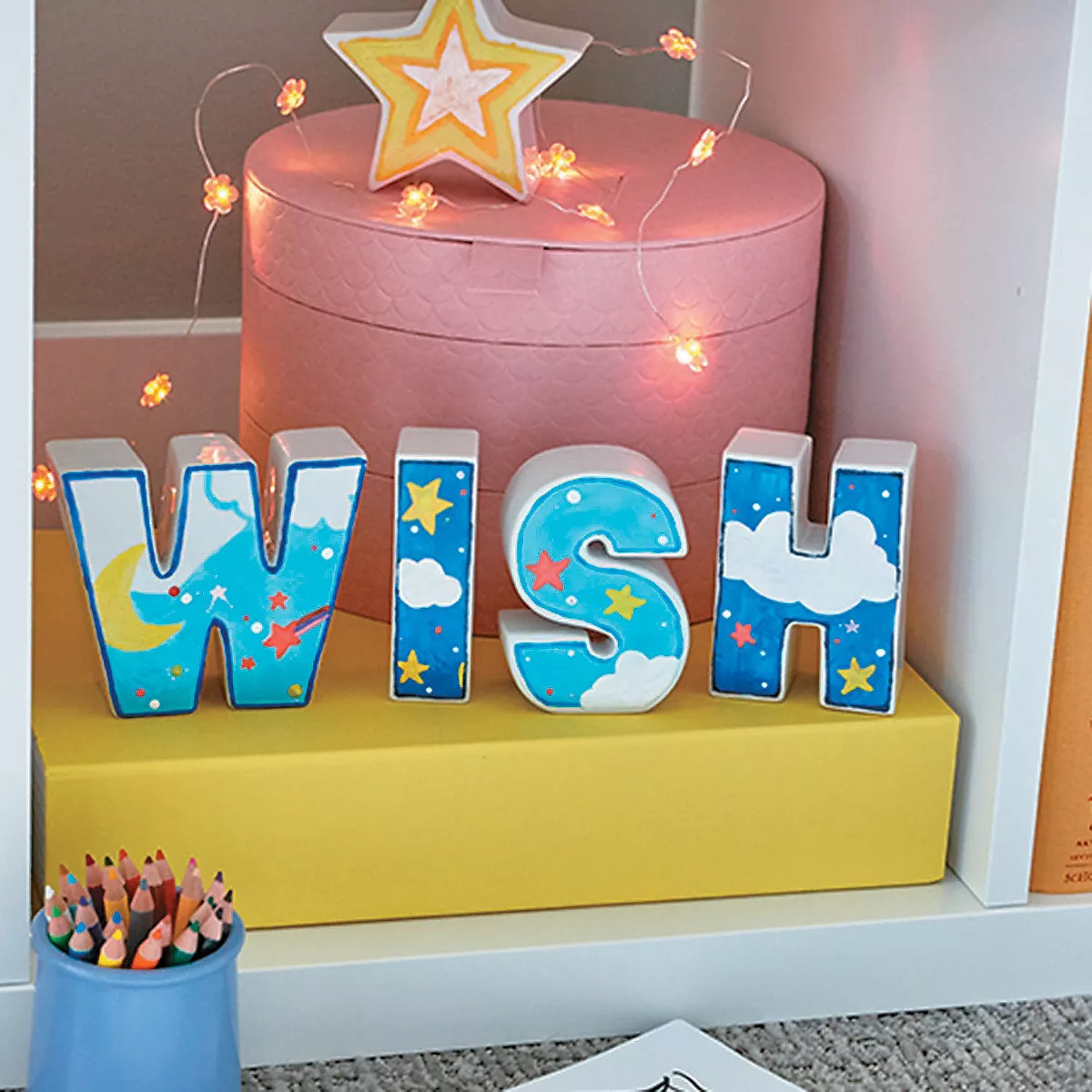 MindWare Paint Your Own Expressions: Wish - Creative Activities -8 Pieces