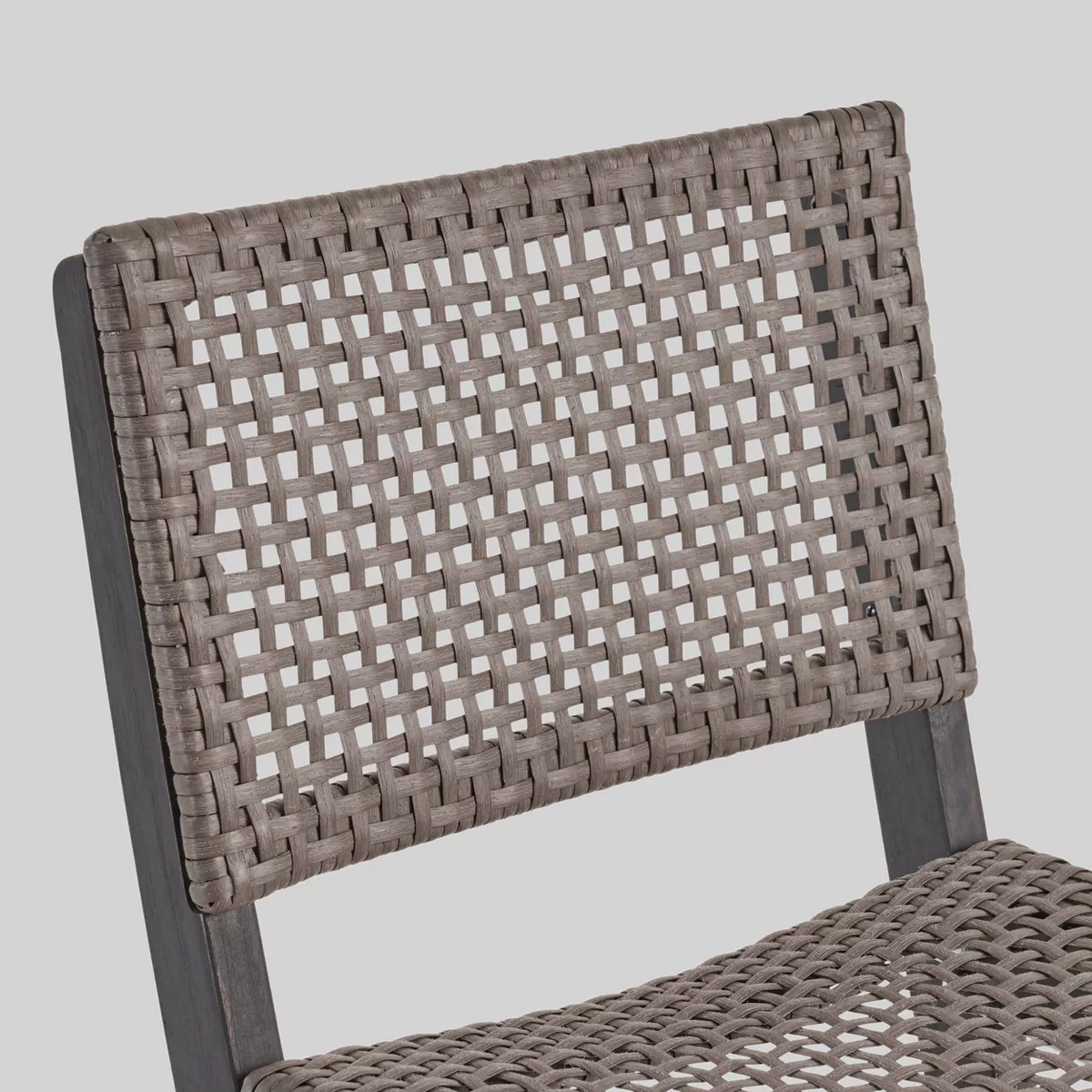 Polaris 3pc Wood and Wicker 45