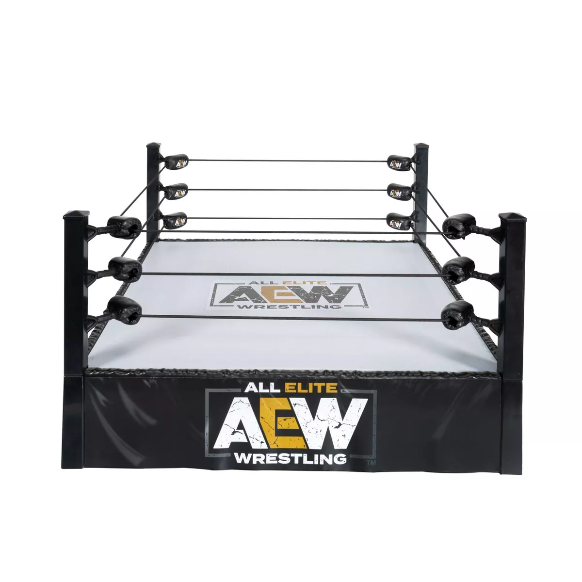 All Elite Wrestling - Medium Playset Unrivaled Figure Action Wrestling Ring