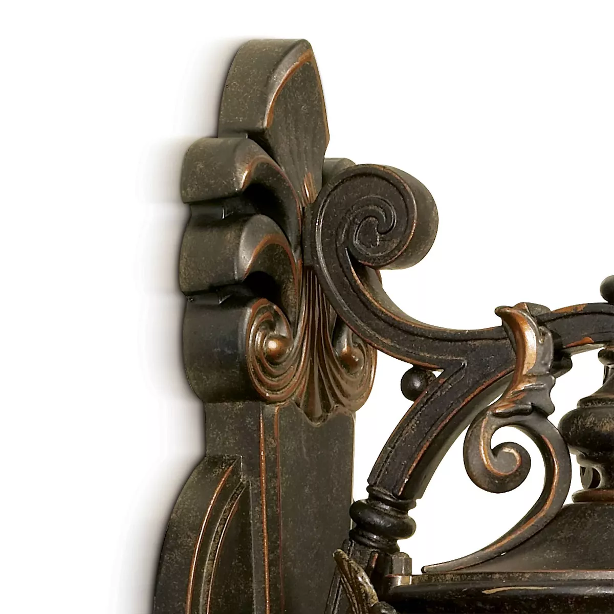 John Timberland Outdoor Light Fixture Bronze Scroll 21 3/4