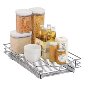 Lynk Professional Slide Out Cabinet Organizer - Pull Out Under Cabinet Sliding Shelf - 11