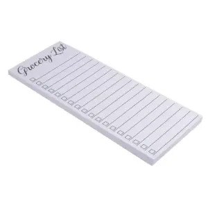 Paper Junkie 6-Pack To-Do List Notepads Magnetic Note Pads Grocery Shopping List Reminders for Fridge 3 Classic Designs 60 Sheets per Pad 3.5