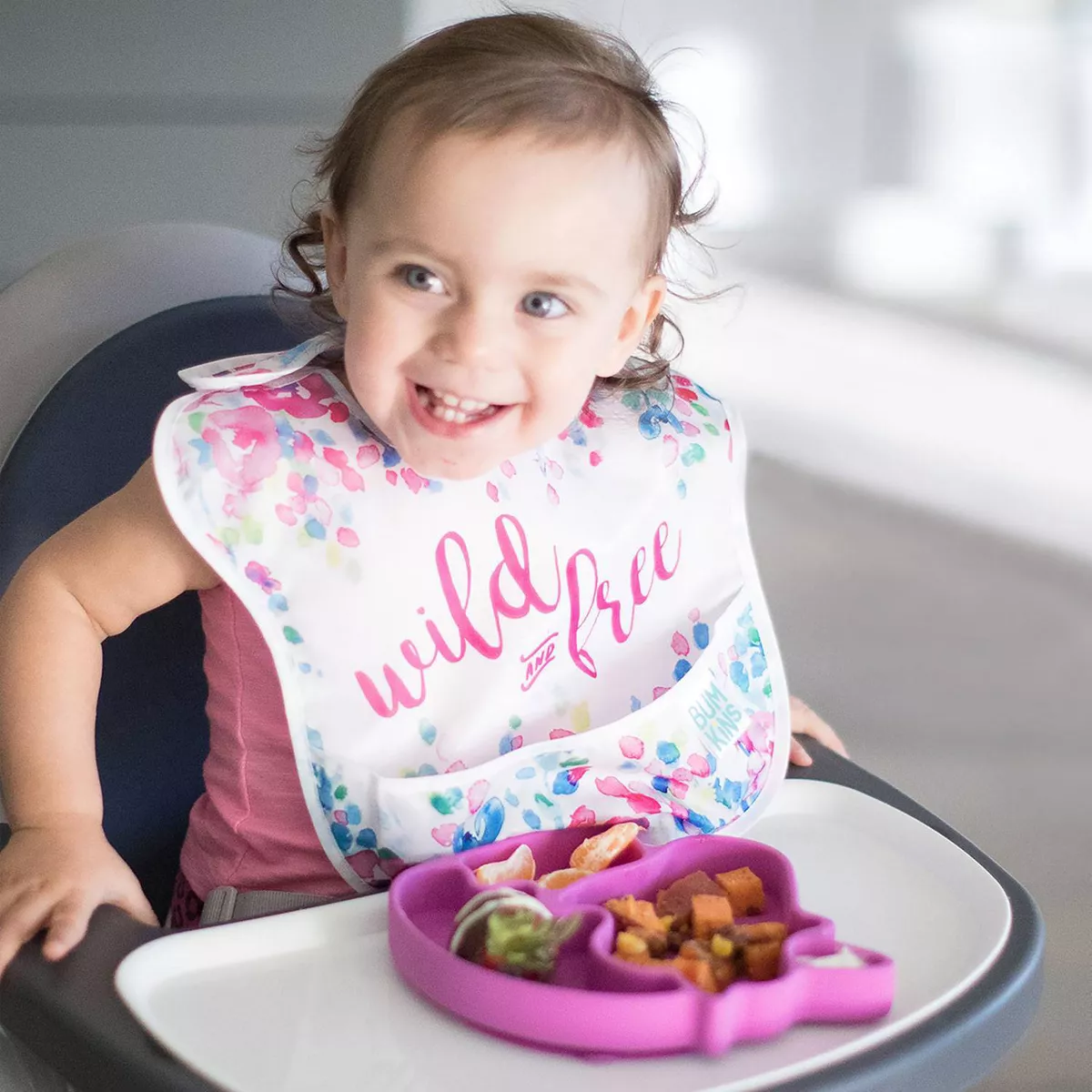 Bumkins Unicorn Baby Feeding Accessories - Purple