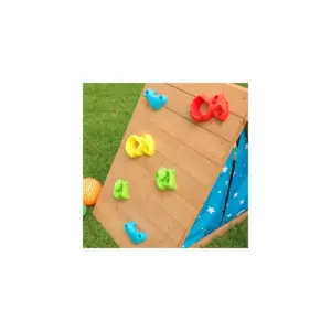 KidKraft A-Frame Hideaway & Climber Tent