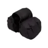 Stansport Cotton Canvas Saddle Bag Black