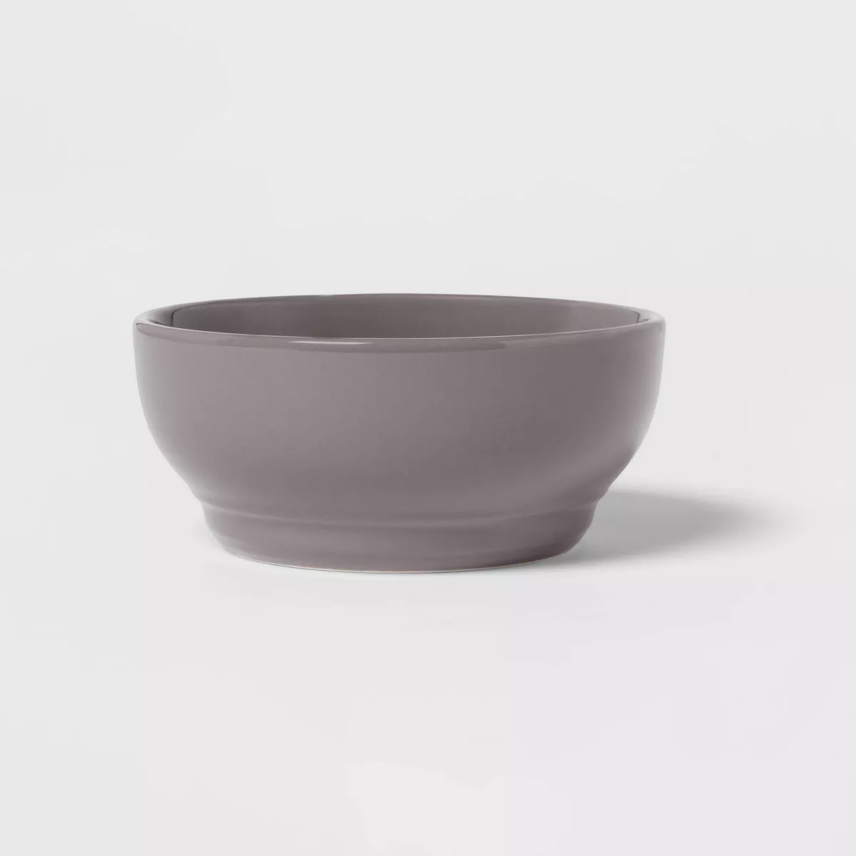 12pc Stoneware Everyday Dinnerware Set Gray - Threshold™