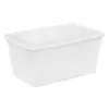 Sterilite 90qt Storage Bin Clear with White Lid