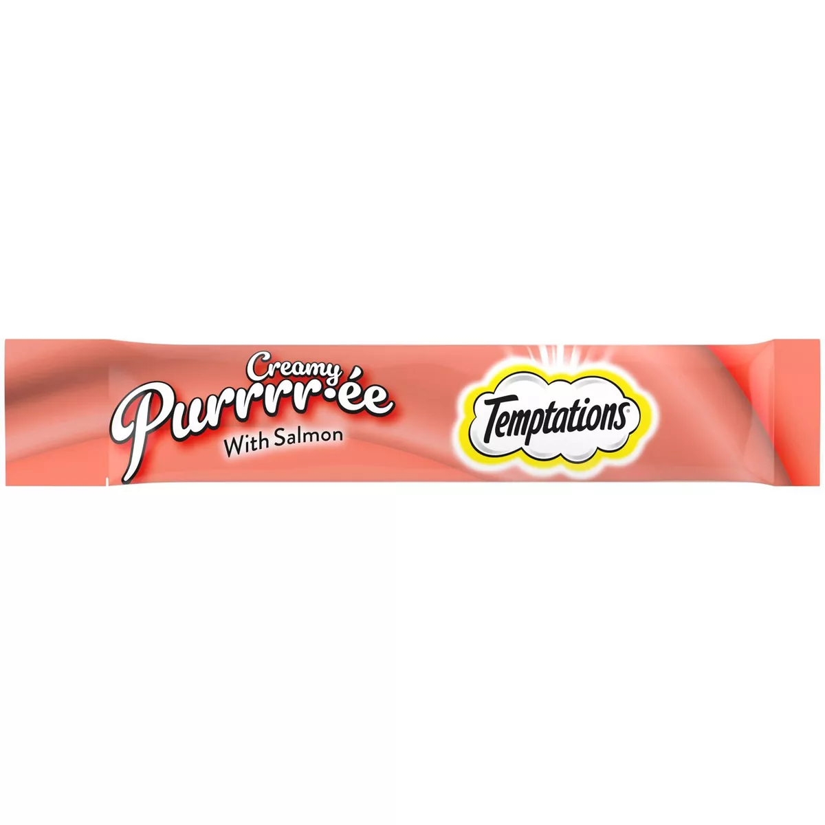 Temptations Creamy Puree Salmon Cat Treats - 1.7oz