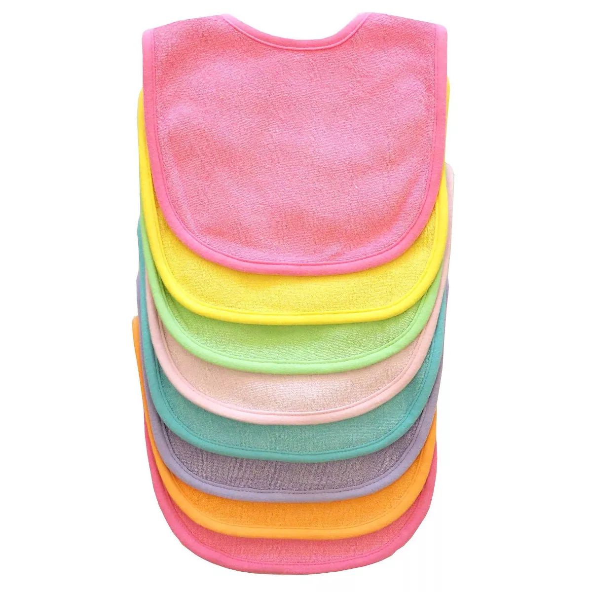Neat Solutions 8pk Solid Bib Set