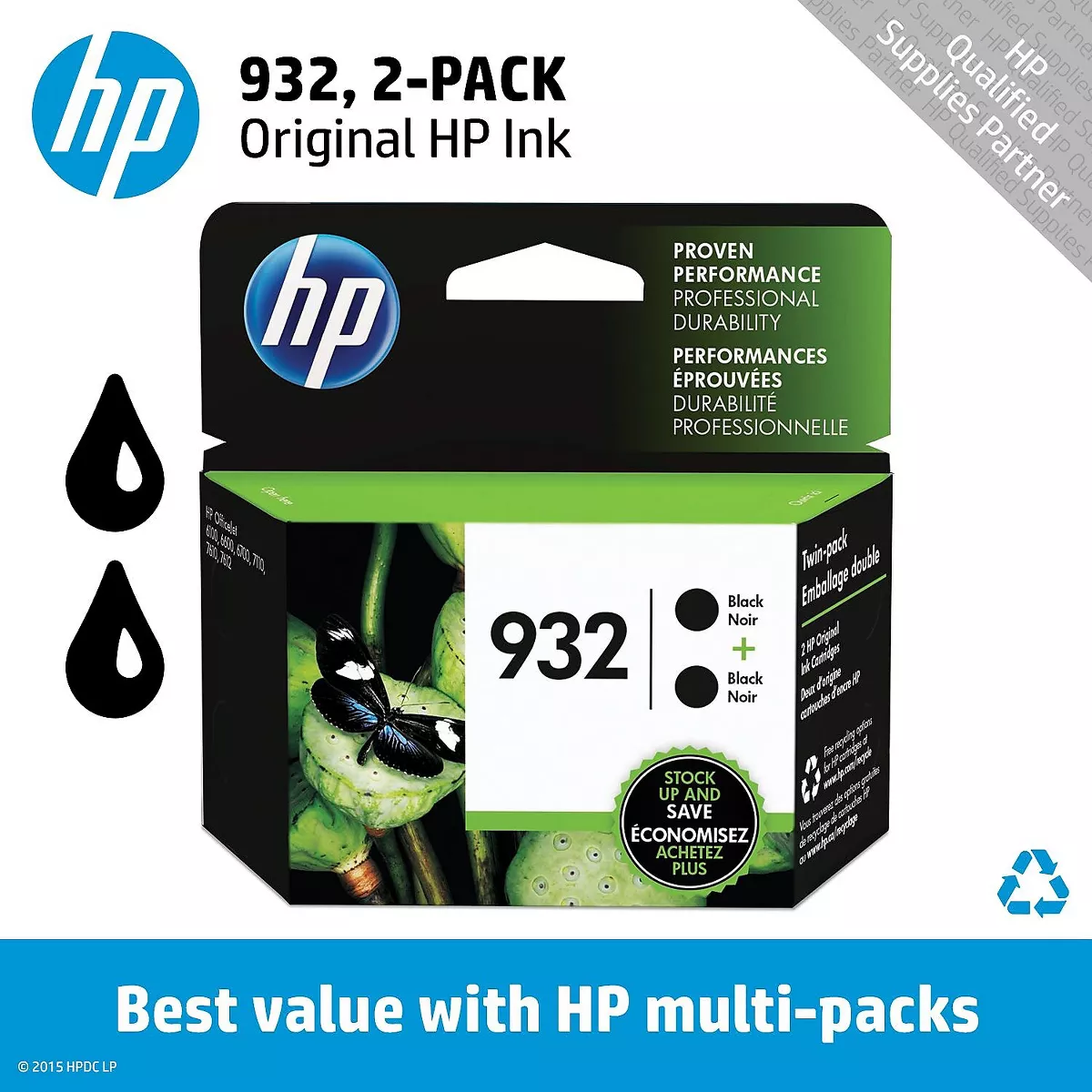 HP Inc. HP 932 (L0S27AN) Black Original Ink Cartridge