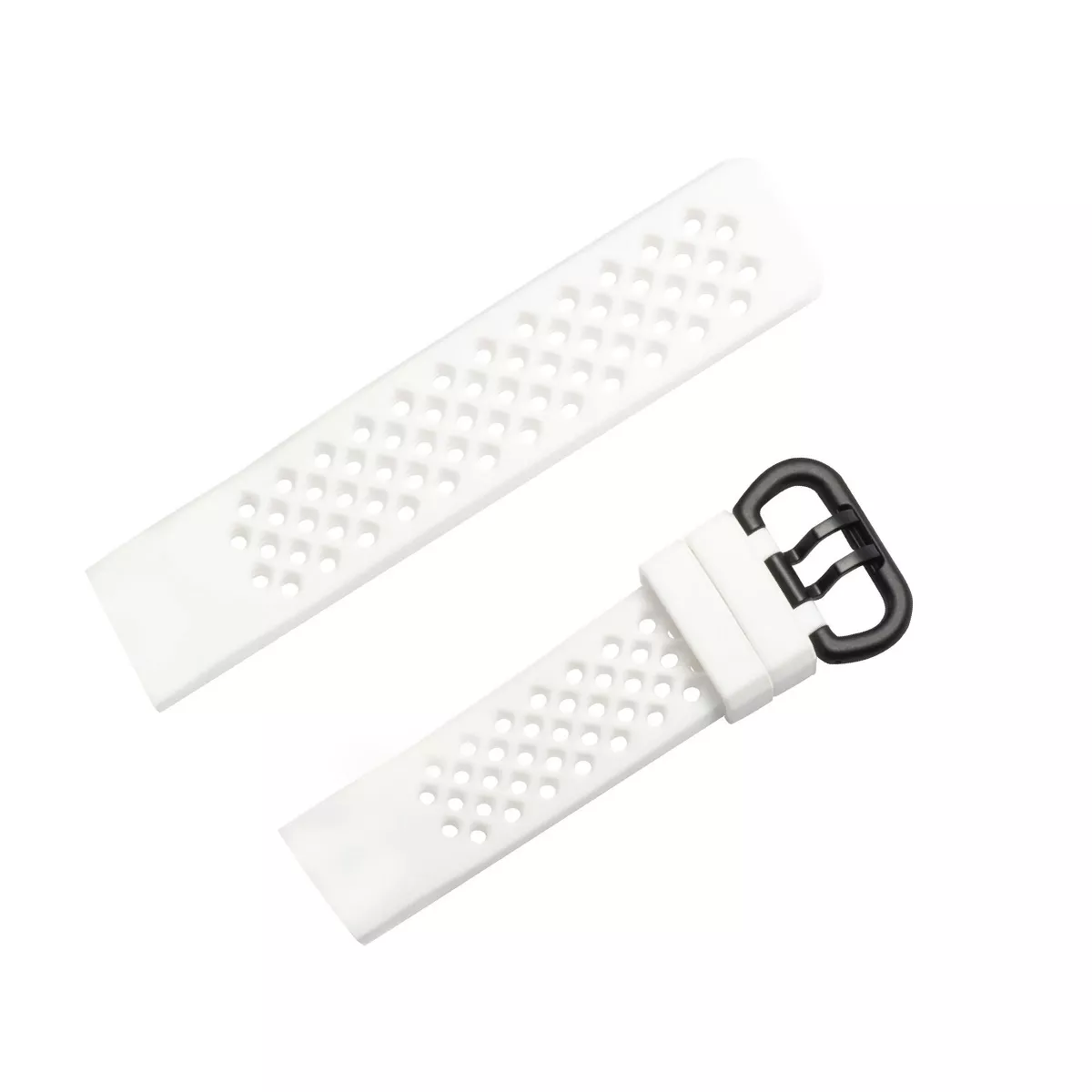 Insten Soft TPU Rubber Replacement Band For Fitbit Charge 4 & Charge 3, White