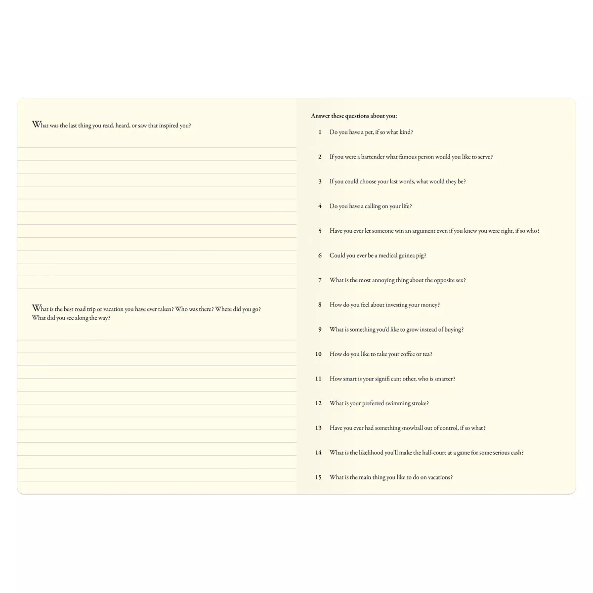 Guided Journal 500 Creative Prompts - Piccadilly
