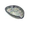 Blue Rose Polish Pottery Periwinkle Small Spoon Rest