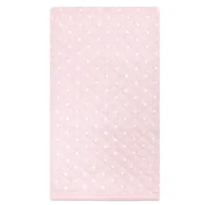 Hudson Baby Infant Girl Quilted Burp Cloths, Pink Safari, One Size