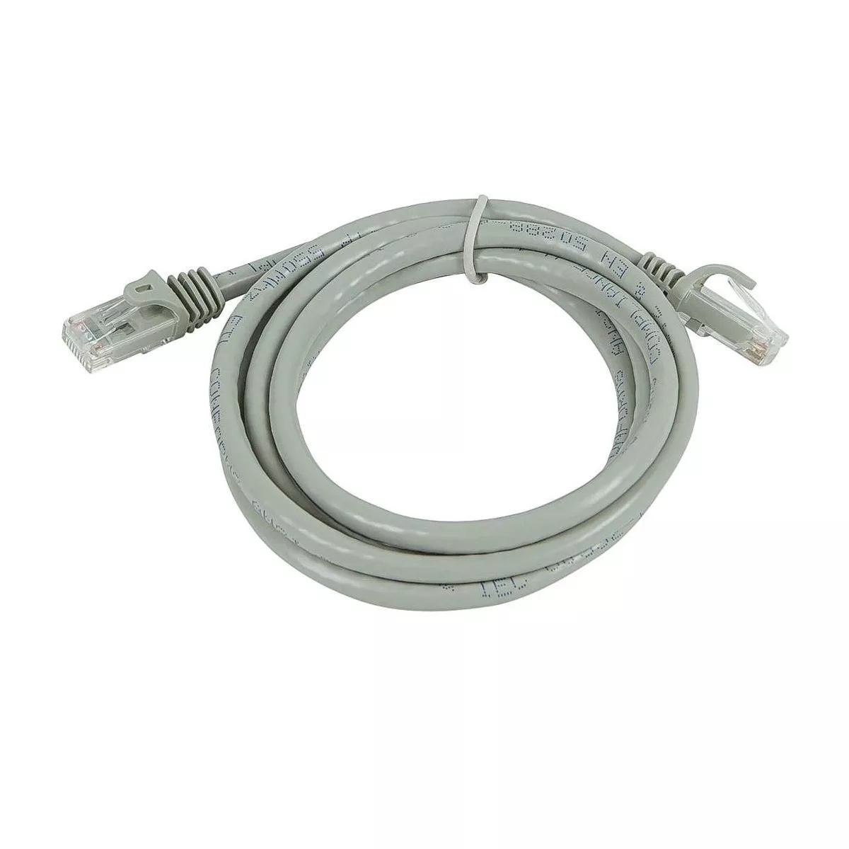 Monoprice Cat5e Ethernet Patch Cable - 20 Feet - Gray | Network Internet Cord - RJ45, Stranded, 350Mhz, UTP, Pure Bare Copper Wire, 24AWG - Flexboot