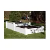 4' x8' Split Level Rectangular Planter Bed - Dura-Trel