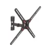 Barkan 13 - 65" Full Motion - 3 Movement Flat / Curved TV Wall Mount Black