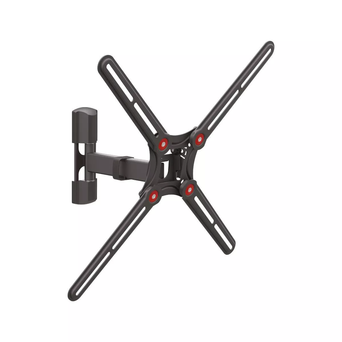 Barkan 13 - 65" Full Motion - 3 Movement Flat / Curved TV Wall Mount Black