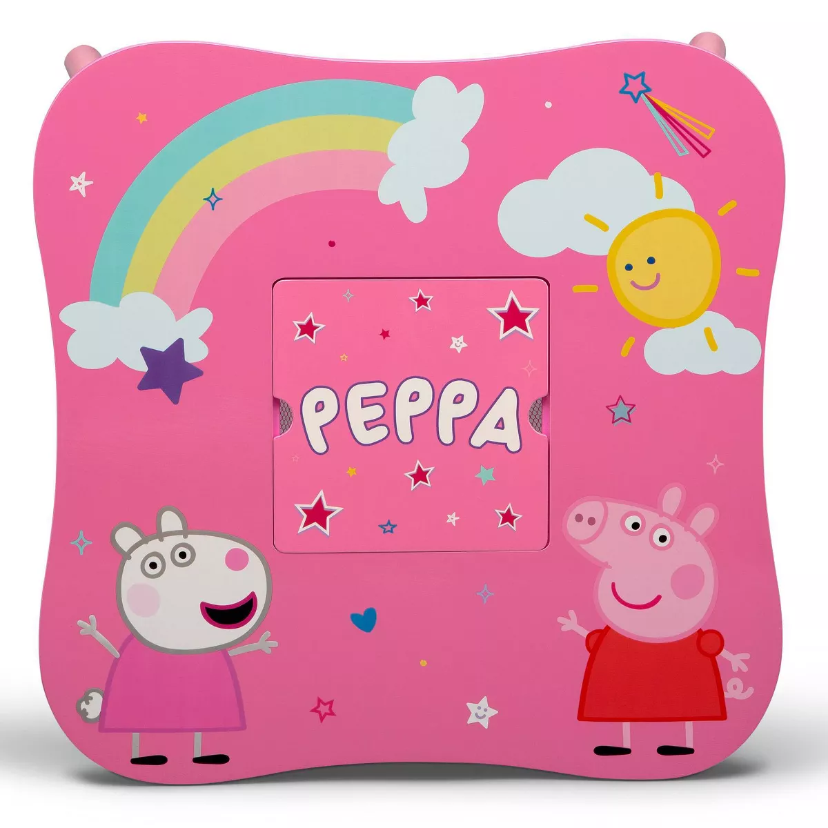 Peppa Pig Table and Chair Set with Storage - Delta Children
