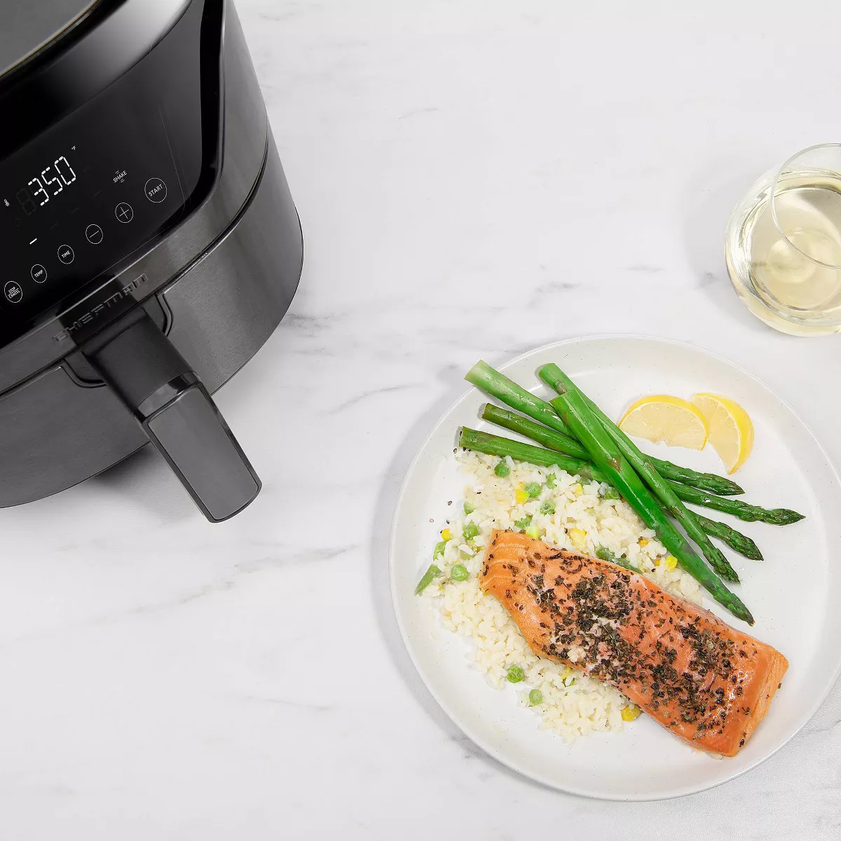 Chefman TurboFry Touch Digital 4.5qt Air Fryer - Black