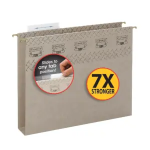 Smead Hanging File Folder w/ Slide Tab Letter 2