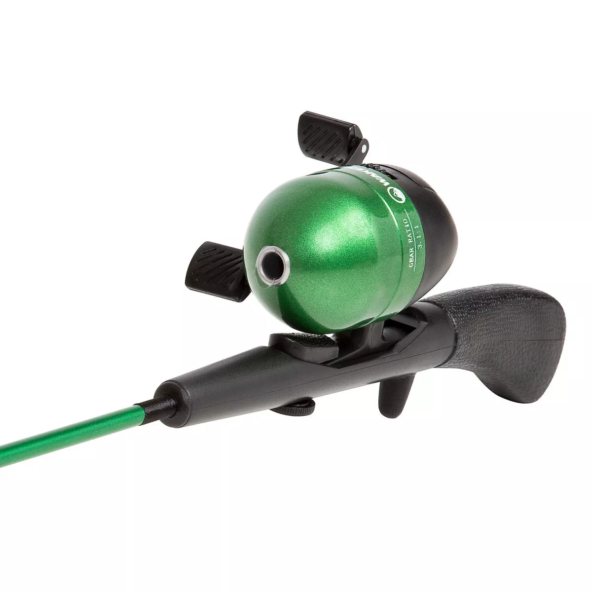 Wakeman Spawn Series Kids' Spincast Combo and Tackle Set - Green