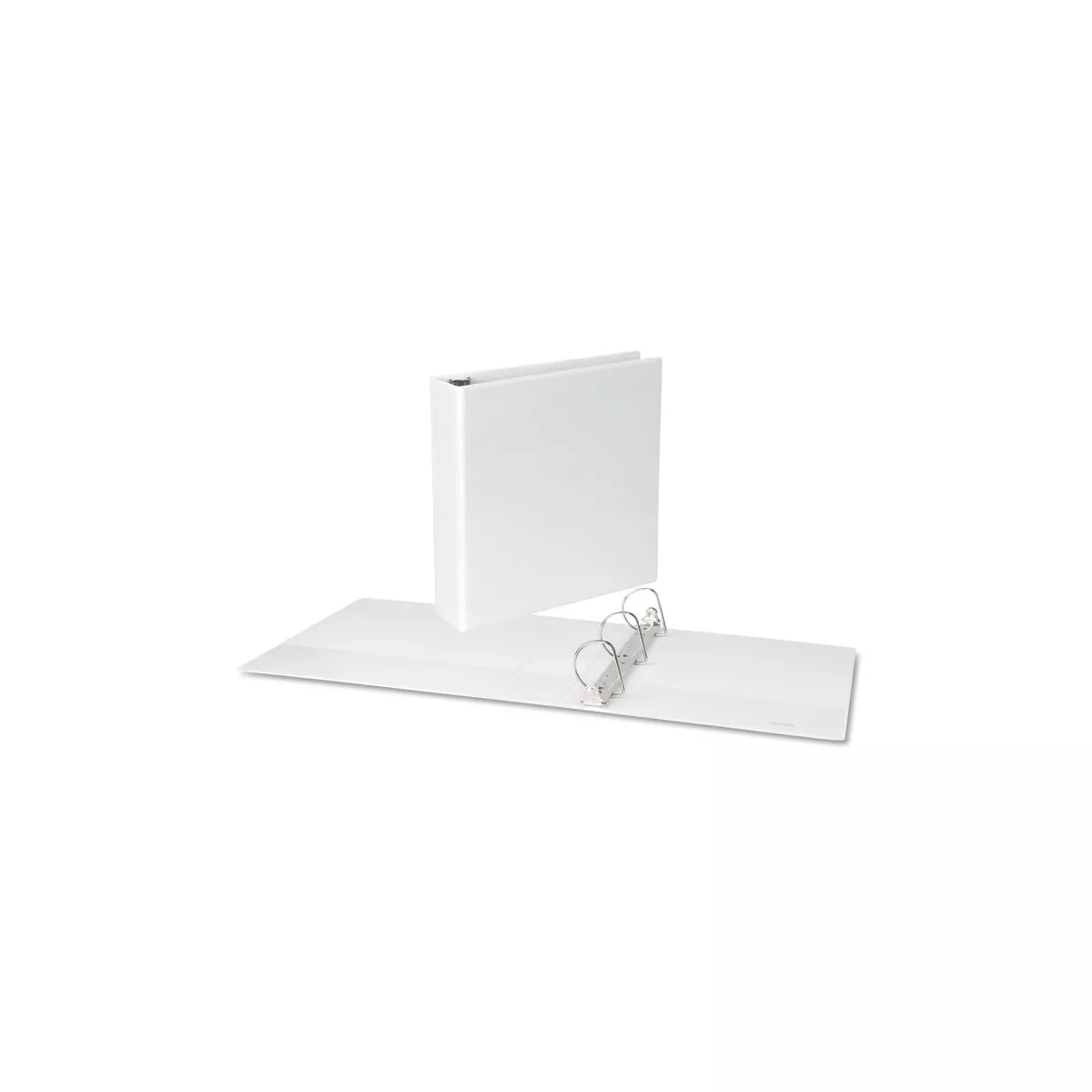UNIVERSAL Slant-Ring Economy View Binder 2" Capacity White 20746