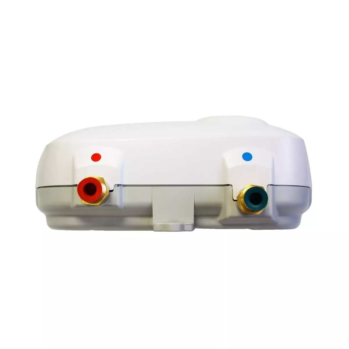 Marey Power 2.0 GPM 220 Volt Electric Tankless Hot Water Heater Power Pak for Apartments, House, or Single Point of Use, White