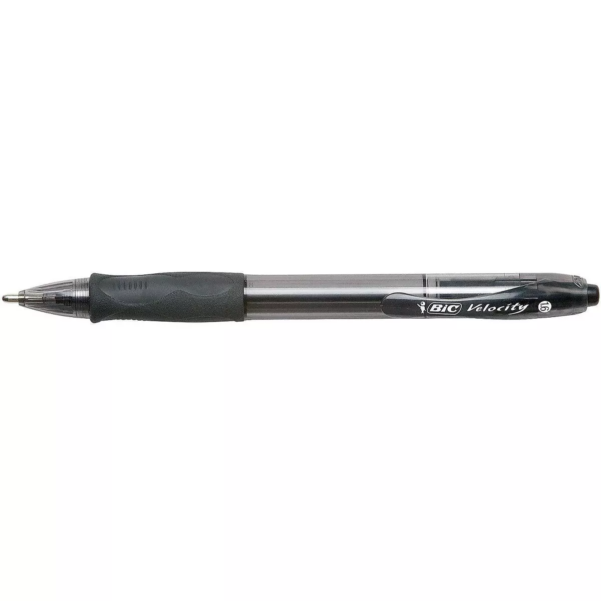 BIC Velocity Retractable Ballpoint Pens Bold Point Black Ink 859025