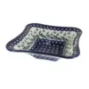 Blue Rose Polish Pottery Alyce Large Square Shape Bowl
