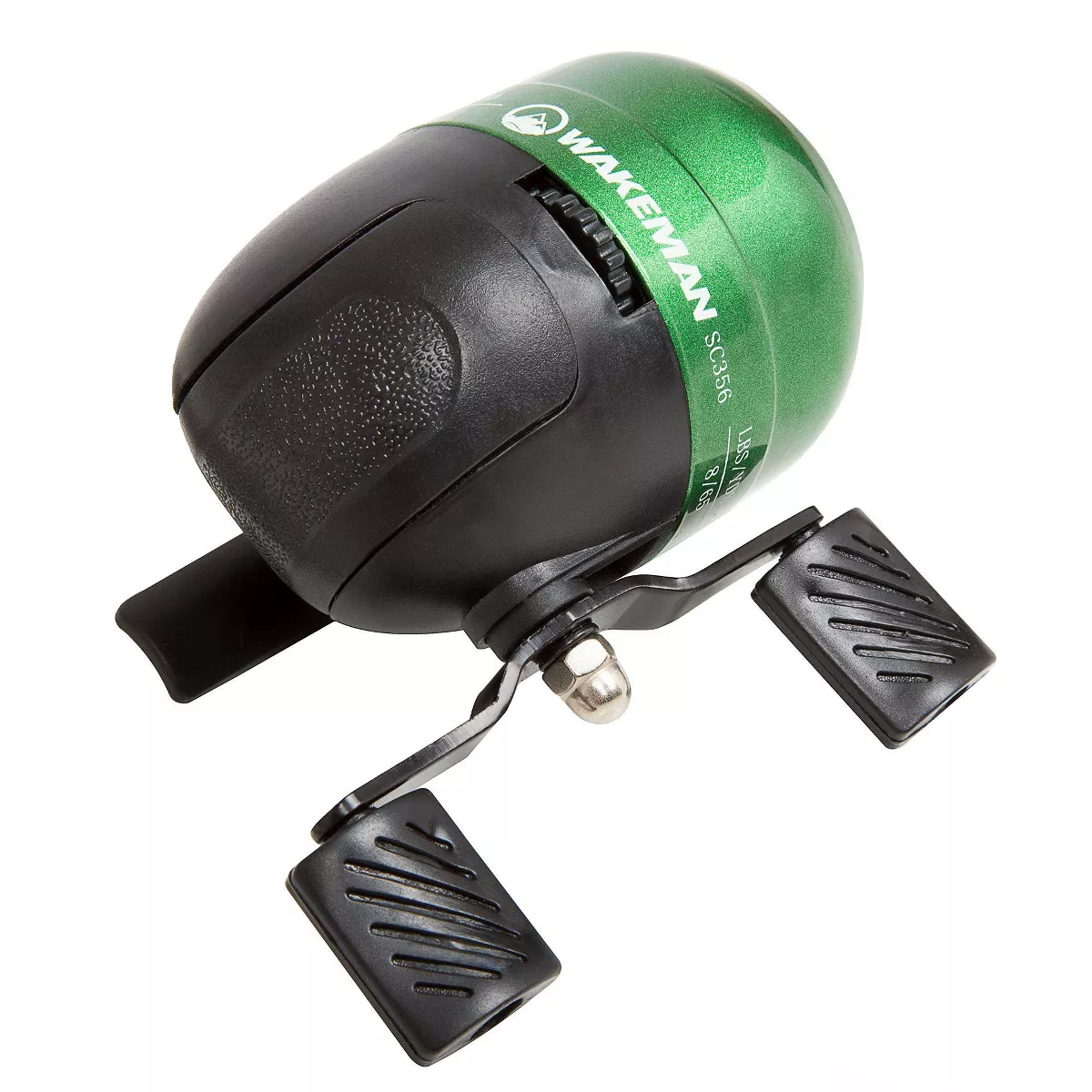 Wakeman Spawn Series Kids' Spincast Combo and Tackle Set - Green