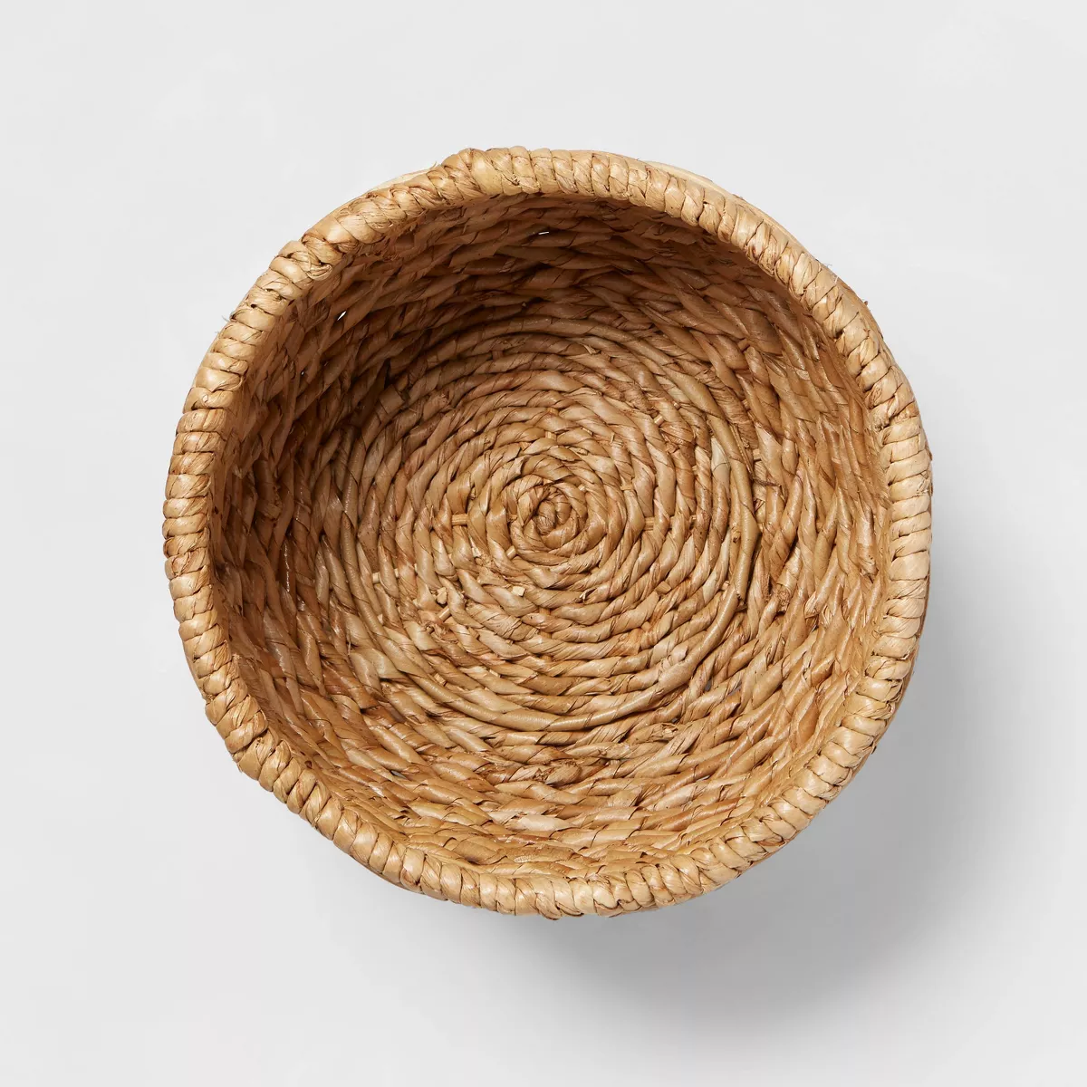 151.3oz Chunky Seagrass Woven Serving Bowl Beige - Threshold™
