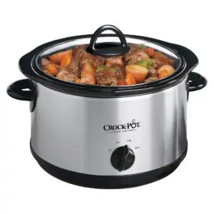 Crock-Pot 4.5qt Manual Slow Cooker - Silver SCR450-S
