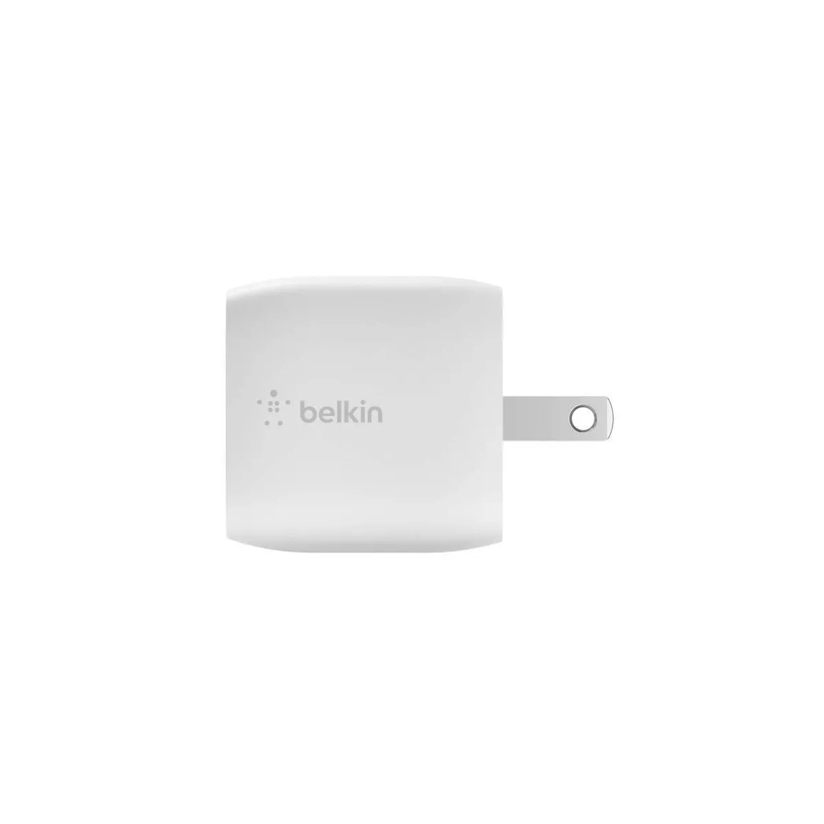 Belkin 2A/30W 1-port USB-C Wall Charger with 3.3ft Braided Lightning Cable to USB-C - White