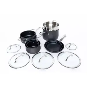 Cuisinart Contour 13pc Hard Anodized Cookware Set - 64-13