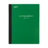 Staples Poly Composition Notebook Wide Ruled 8" x 10-1/2" Green TR55085N/55085