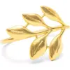 Juvale 12 Pack Gold Leaf Napkin Rings for Party Décor (1.8 in)