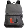 NCAA Miami Hurricanes Gray Premium Backpack