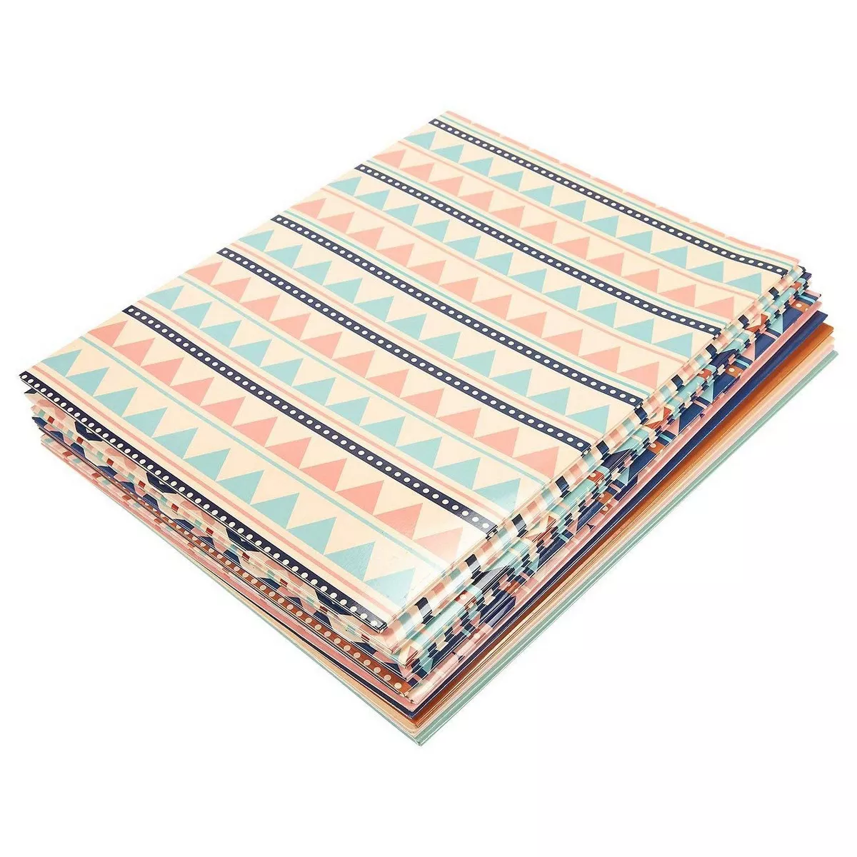 12 Pack Pocket Folders - Letter Size File Folders School and Home - 9.25 x 12