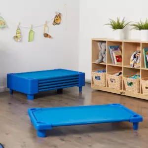ECR4Kids Streamline Stackable Toddler Naptime Cot, 40